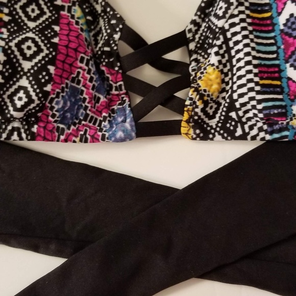 Mossimo Bikini Top Patterned Sz M - Picture 6 of 6